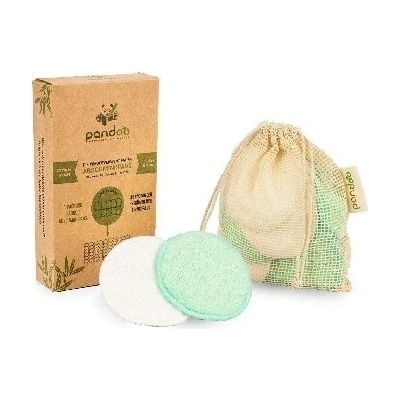 Pandoo bambusové pratelné odličovací tamponky 10 ks