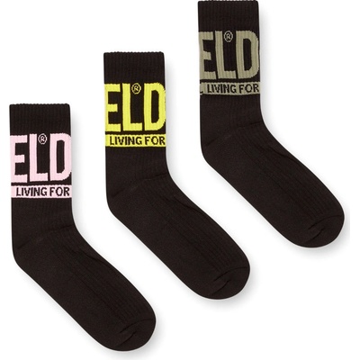 Diesel ponožky SKM-RAY-3PACK-CUSHIONED-17,5 SOCKS BLACK