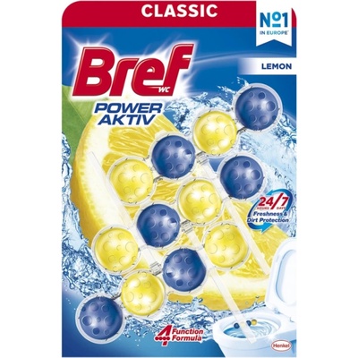 Bref WC Power Aktiv Lemon WC kuličky 3 x 50 g