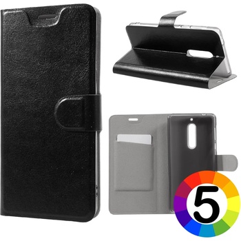 Image 1 of Nokia 5 Magnetic Wallet Кожен Калъф и Протектор