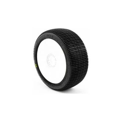 ProCircuit ADDICTIVE V2 BUGGY S2 SOFT lepené pneumatiky biele disky 2 ks