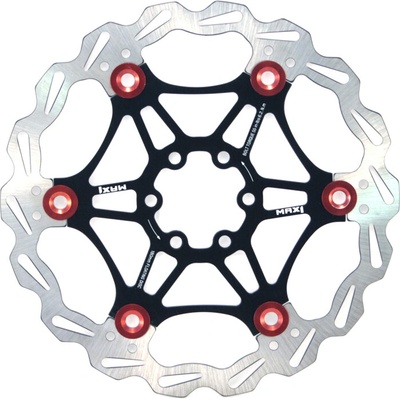Max1 Alux 6 děr 180 mm černá