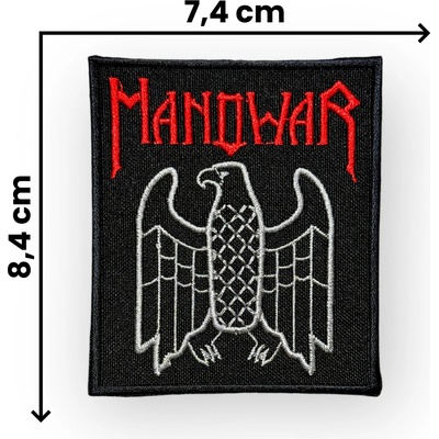 Nášivka - Manowar - Orel