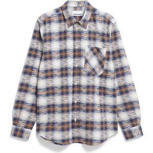 ARMEDANGELS Мъжка риза с копчета ARMEDANGELS Faalin Shirt - Mystic Swamp - размер XXL (033-2957-0115)