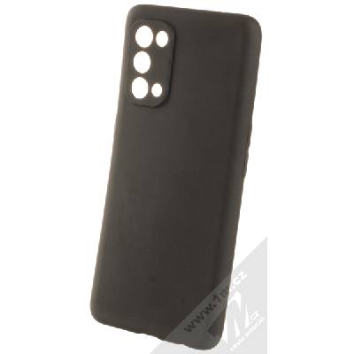 1Mcz Matt Skinny TPU ochranný silikonový kryt pro Oppo Reno5, Reno5 5G, Reno5 K, Find X3 Lite černá (black)