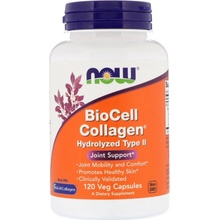 Now Foods BioCell Collagen Hydrolyzed Type II 120 veg kapslí