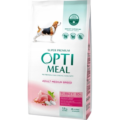 Optimeal Super Premium středních plemen krůta 1,5 kg