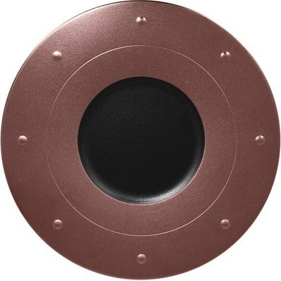 RAK Porcelain Metalfusion talíř kulatý 31 cm černobronzový RAK-MFGDRP31BB