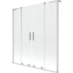 Mexen Velar L Duo параван за вана, плъзгащ се, двукрилен 150 x 150 см, прозрачен, с (896-150-003-02-97)