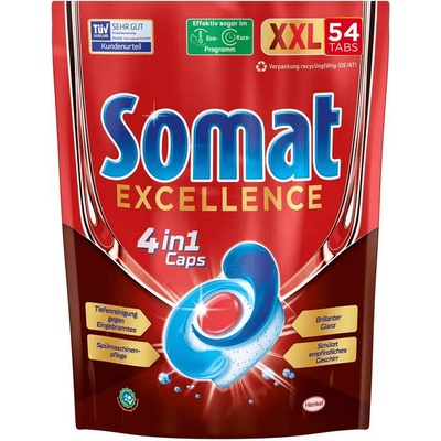 Somat Таблетки за съдомиялна Somat 4in1 caps 54бр (3617)