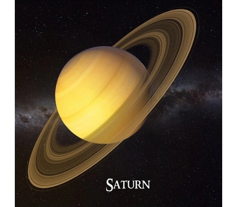 Pohlednice 3D Saturn
