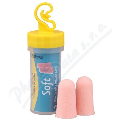 Ohropax SOFT Ušné vložky v tube 2 ks