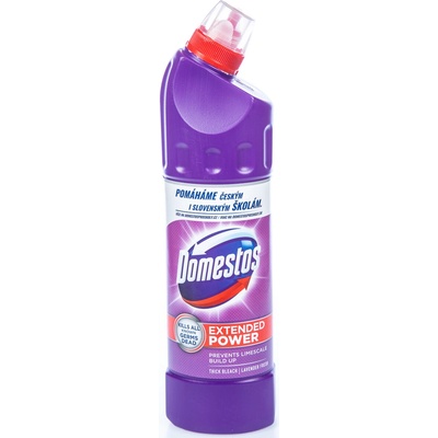 Domestos Extended Power Lavander WC dezinfekční a čistící přípravek, 750 ml – Sleviste.cz