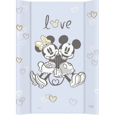 Ceba Baby Podložka s pevnou deskou COMFORT Disney Minnie & Mickey Blue 50 x 70