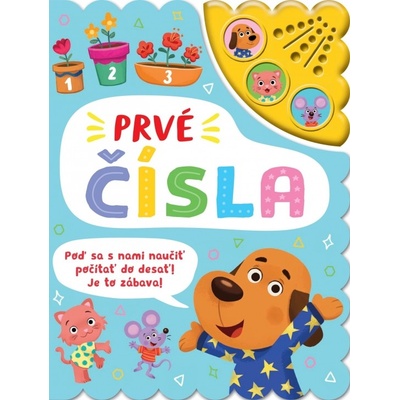 Prvé čísla - 3 zvukové tlačítka - Claire Mowat, James Phoenix