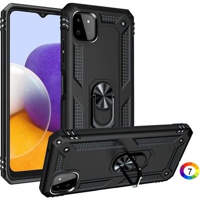 Samsung Galaxy A22 5G Удароустойчив Ring Holder Калъф и Протектор