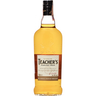 Teacher's 40% 0,7 l (holá láhev)