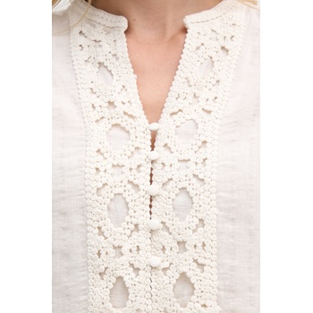 MOS MOSH блуза дамска с лен Evanda (176870)