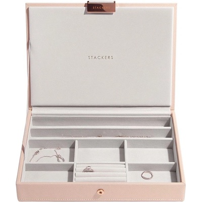 Stackers Класическа кутия за бижута Stackers Бела (73760)