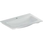 Geberit iCon - Умивалник за мебели 75x48x13 см, без преливник, с отвор, KeraTect, бял 501.844. 00.2 (501.844.00.2)