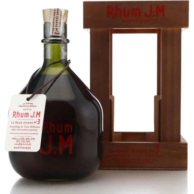 Rhum J.M Dame Jeanne N°3 Martinique rhum agricole 45,7% 0,7 l (holá láhev)