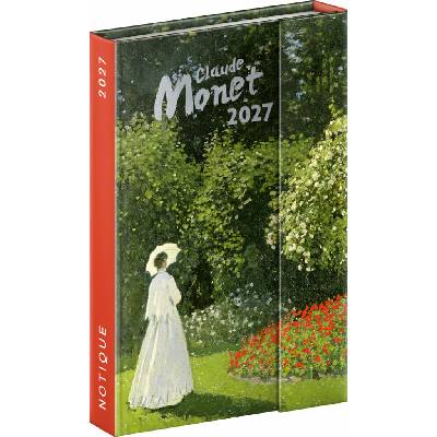 NOTIQUE týdenní magnetický Claude Monet 11 × 16 cm 2027