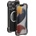 Apple iPhone 13 Pro Max Удароустойчив R-JUST RJ51 Hollow Метален Калъф и Протектор