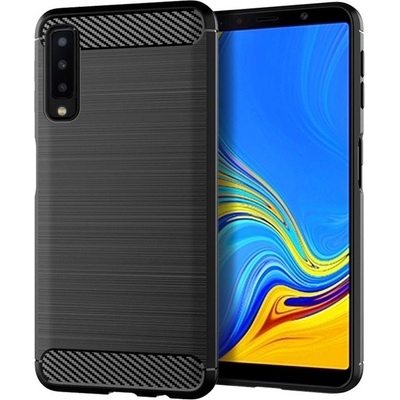 Pouzdro Forcell CARBON Samsung A750 Galaxy A7 2018 černé