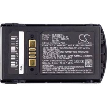 Cameron sino Батерия за баркод скенер Zebra MC3300, MC3200 Motorola MC3200 BTRY-MC32-01-01 LiIon 3.7V 5200mAh Cameron Sino (CS-MC321XL)