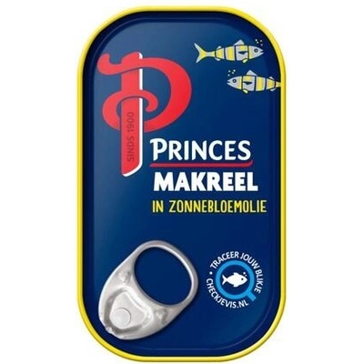 Princes makrely ve slunečnicovém oleji 125 g