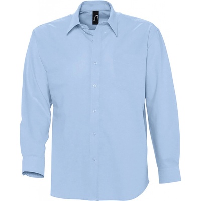 Sol's Boston pánská košile SL16000 sky blue
