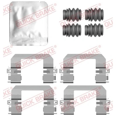 Sada příslušenství, obložení kotoučové brzdy QUICK BRAKE 109-0176