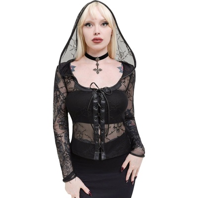 KILLSTAR дамска тениска с дълъг ръкав KILLSTAR - Miss Guidance - Черна - KSRA011427