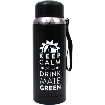 Mate Green Termoska so sitkom a displejom čierna 800 ml