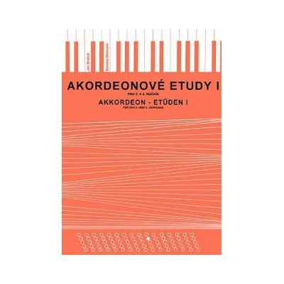 Akordeónové etudy I Ján Ondruš Marcela Dikánová