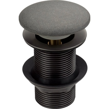 Deante Клик-клак клапан за умивалник, кръгъл, антрацит (nhc_t12a)