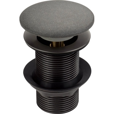 Deante Клик-клак клапан за умивалник, кръгъл, антрацит (nhc_t12a)