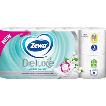 Zewa Deluxe Jasmine Blossom 3-vrstvý 8 ks