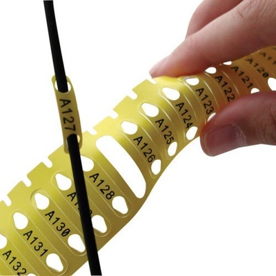 Brady BM-5-7599-YL-R / 312141, Bulk Rapido Wire Marking tags, 41.00 mm x 11.00 mm