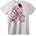 NOONEBRAND Тениска Градски абстракт Червено и Черно - XS, White