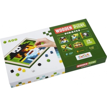 CUBIKA 14897 Pixel III zvířata dřevěná mozaika