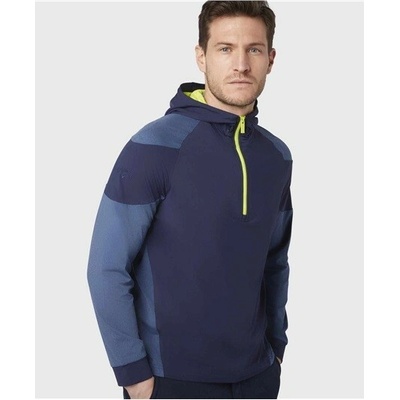 Callaway Mixed Media 1/4 Zip s Aquapel ochranou Peacoat