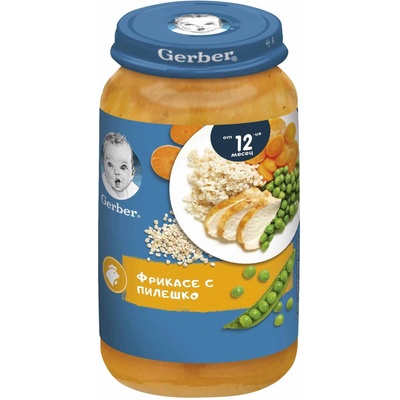 Nestle Пюре Nestle Gerber Junior - Фрикасе с пилешко, 250 g (12618431)