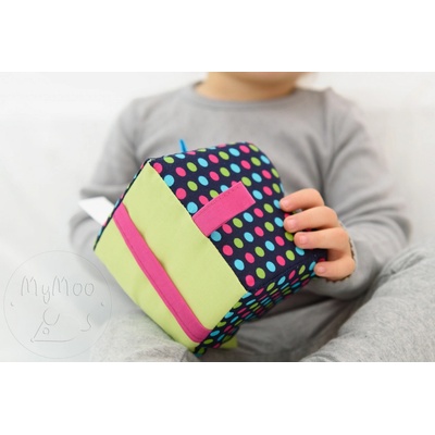 Montessori MyMoo úchopová kostka - Lentilky