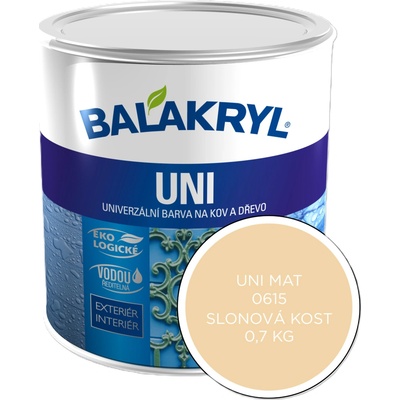 BALAKRYL UNI mat – 0,7 kg 0615 slonová kost
