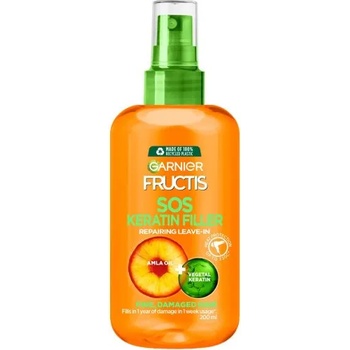 Garnier Fructis SOS Keratin Filler Repairing Leave-in - Възстановяващ спрей за коса с масло от амла и течен кератин