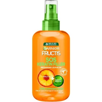 Garnier Fructis SOS Keratin Filler Repairing Leave-in - Възстановяващ спрей за коса с масло от амла и течен кератин