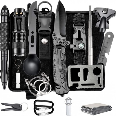 CHZ Survival box na přežití KPZ-BOX 15v1 EDC – Zboží Dáma