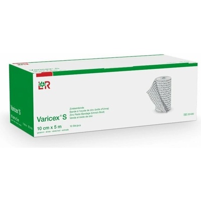 Varicex S 10 cm x 5 m—Zinkoklihové obinadlo stretch