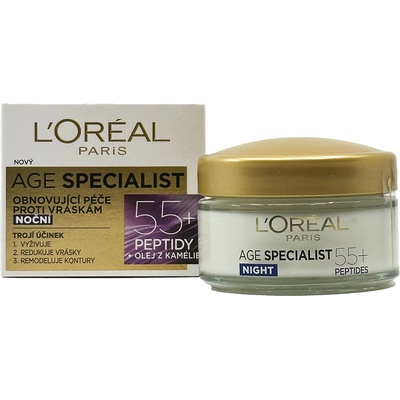 L'Oréal Age Specialist 55+ Anti-Wrinkle Renewing Night Cream 50 ml